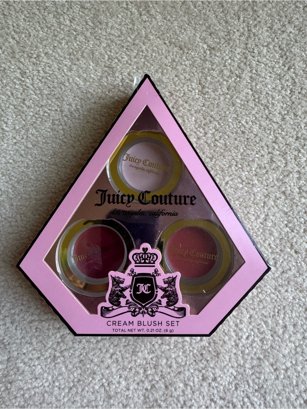 Juicy Couture Pink Cream Blush Trio